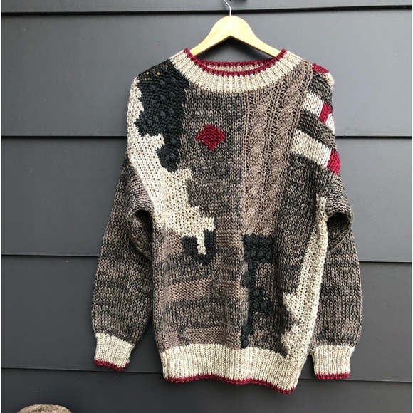 Vintage 90’s  Sweater - made in Korea - Size M - Picture 4 of 7